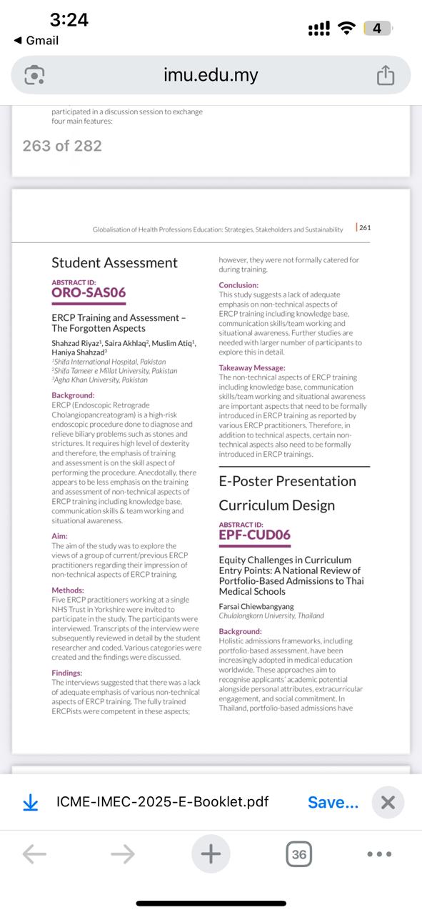 ERCP Training and Assessment