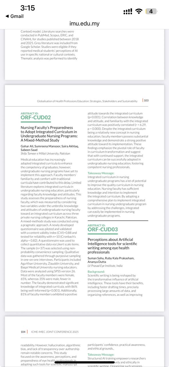 Nursing Faculty's Prepardness