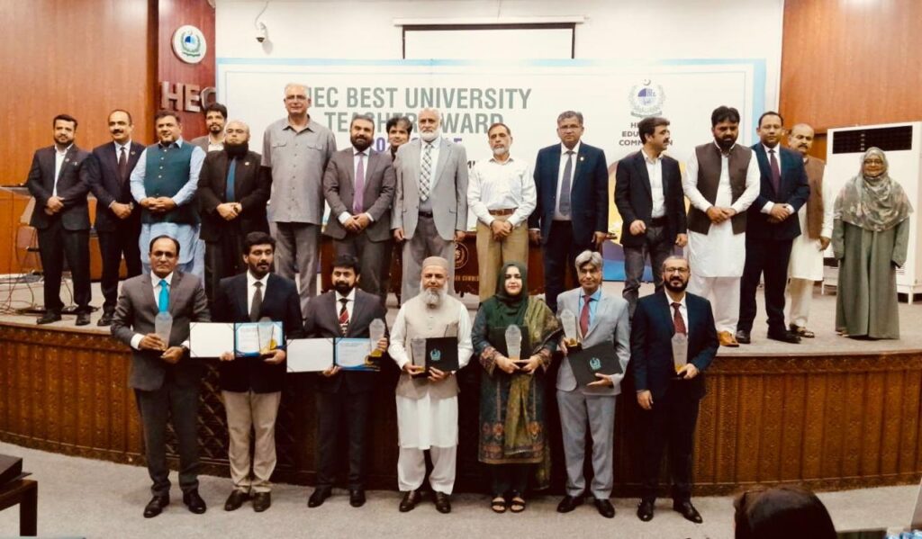 The Vice Chancellor of Shifa Tameer-e-Millat University (STMU) participated in the HEC Best University Teacher Award Ceremony 2025 4 WhatsApp Image 2026 07 01 at 4.54.18 PM