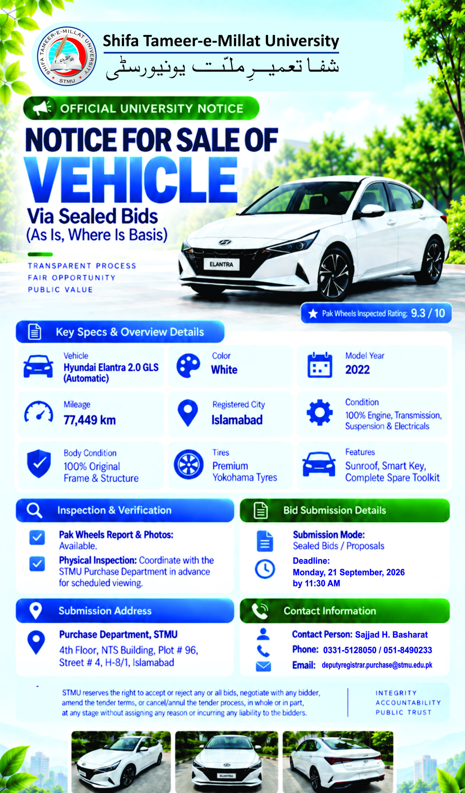 Vehicle Sale Advertisement FINAL scaled