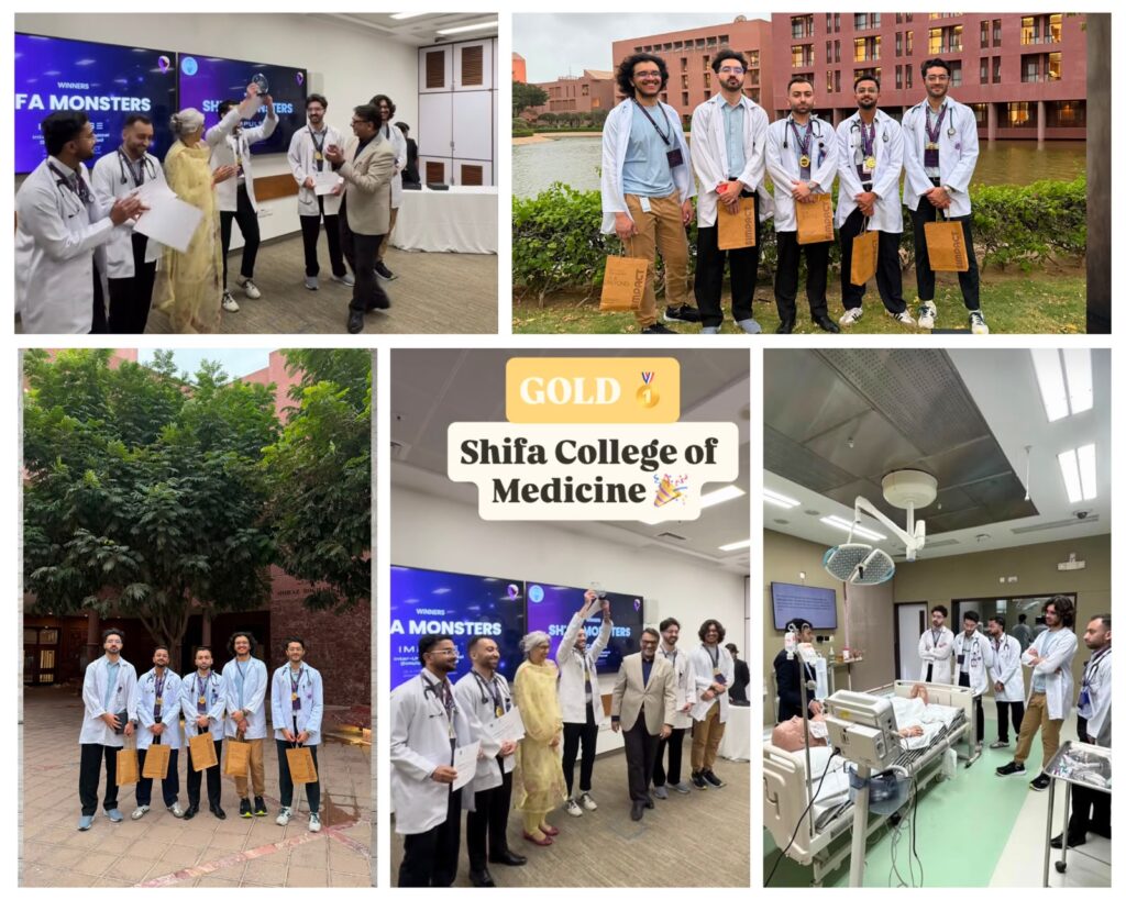 Shifa College of Medicine secured first place at the SPIE IMPULSE Medical Simulation Olympiad 1 WhatsApp Image 2026 09 06 at 12.26.37